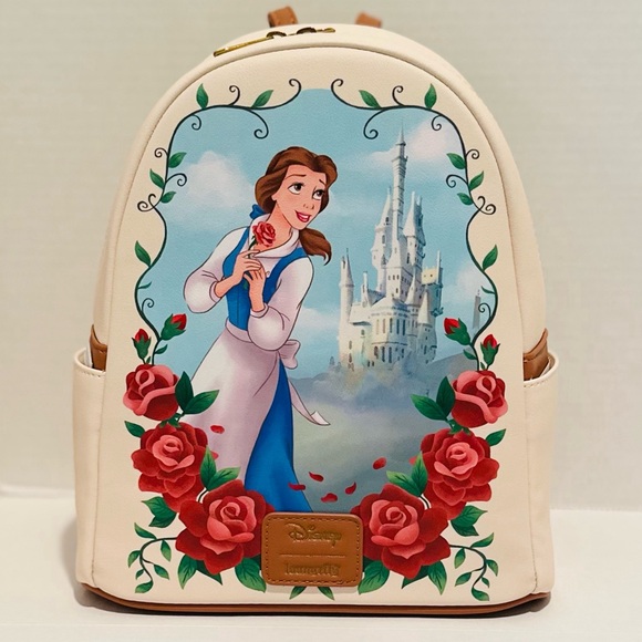 Loungefly Handbags - Loungefly Disney NWT Beauty & The Beast Belle Castle Mini Backpack